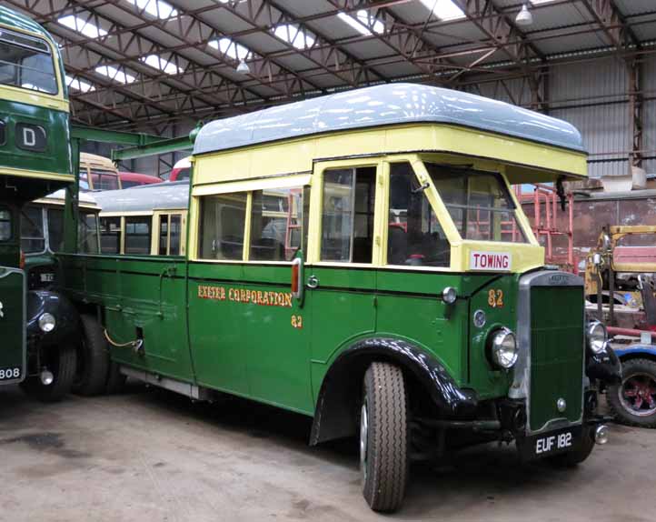 Exeter Corporation Southdown Leyland Titan TD5 recovery vehicle